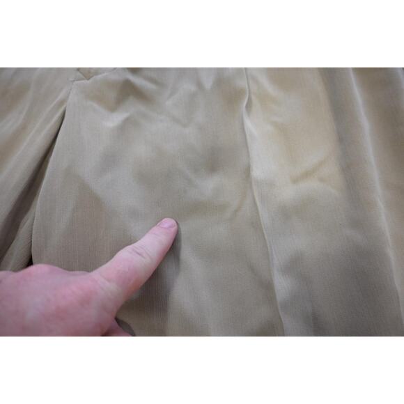 Tommy Bahama Silk Rayon Hawaiian Pants Pleated Front Beige Mens Sz 34 x 34 - Picture 6 of 9